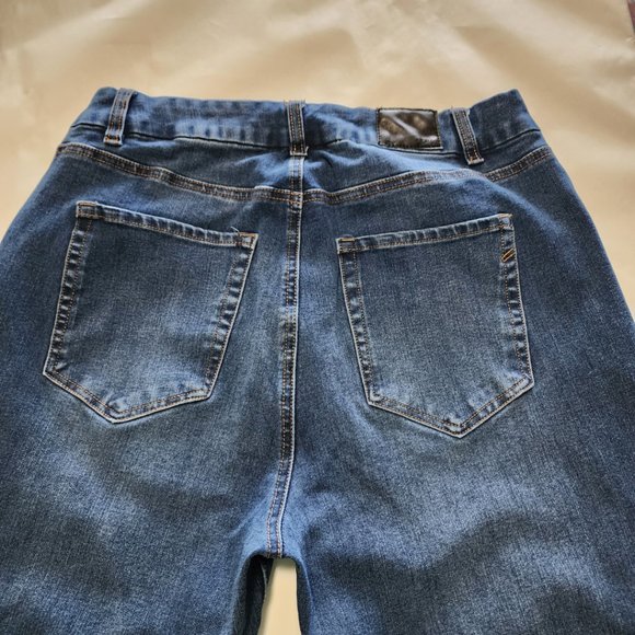 Aeropostale Dark Wash High Rise Curvy Jeggings - Picture 2 of 6